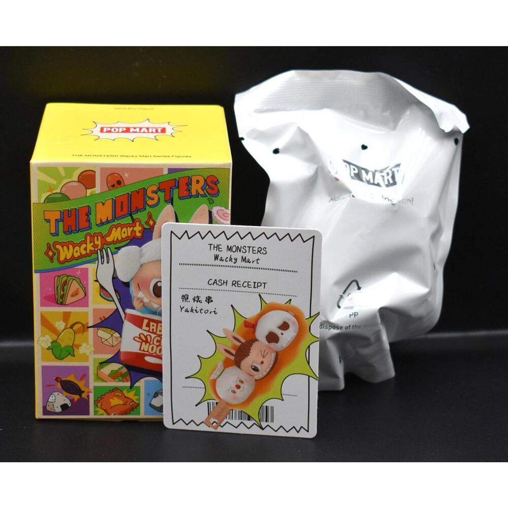 Pop Mart The Monsters Labubu Wacky Mart Yakitori Figure (A8)